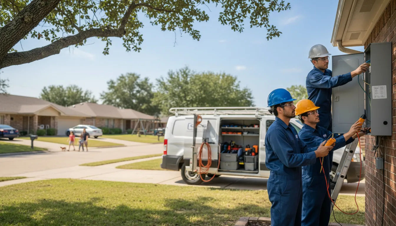 Certified electrician providing emergency electrical services in Whitwell, TN